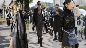 Streetstyle looks bij Chanel voor zomer 2023