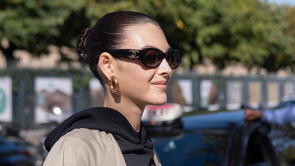 Streetstyle 2024. Casual chique look voor topmodel Vittoria Ceretti