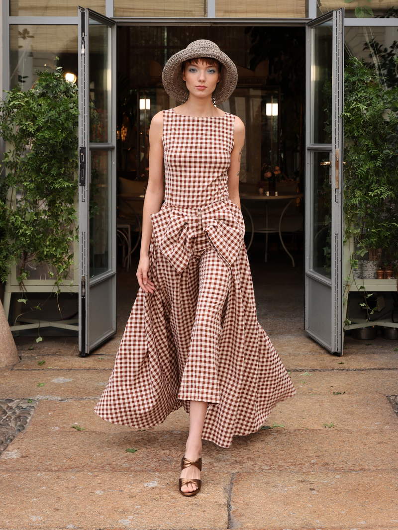 De modecollectie van Luisa Beccaria voor lente zomer 2025. Photo courtesy of Luisa Beccaria