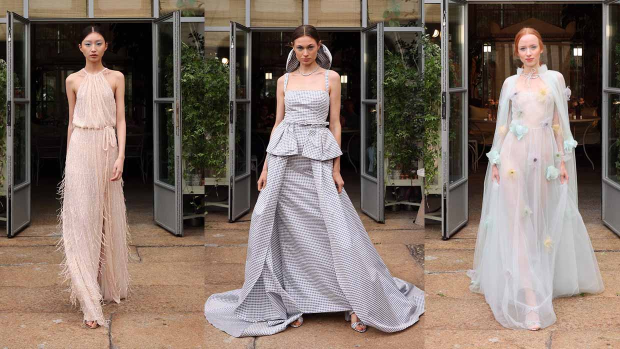 De modecollectie van Luisa Beccaria voor lente zomer 2025. Photo courtesy of Luisa Beccaria