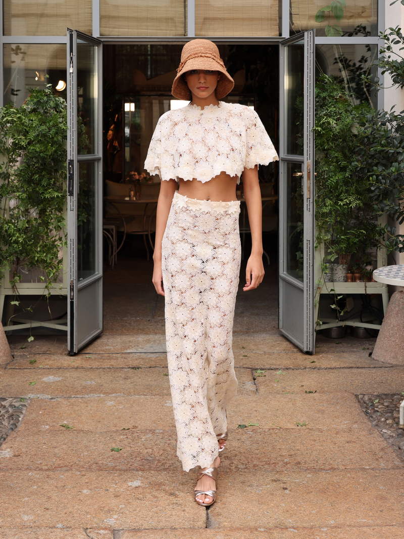 De modecollectie van Luisa Beccaria voor lente zomer 2025. Photo courtesy of Luisa Beccaria