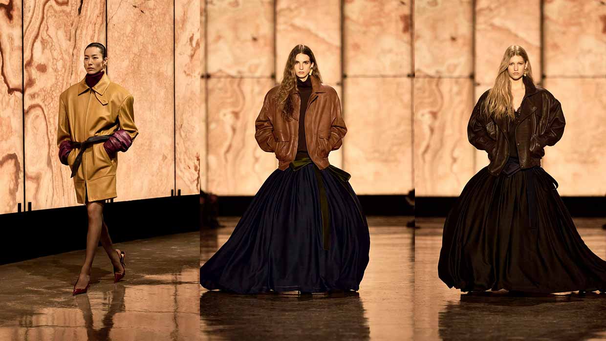 Photo courtesy of Saint Laurent fall winter 2025 2026