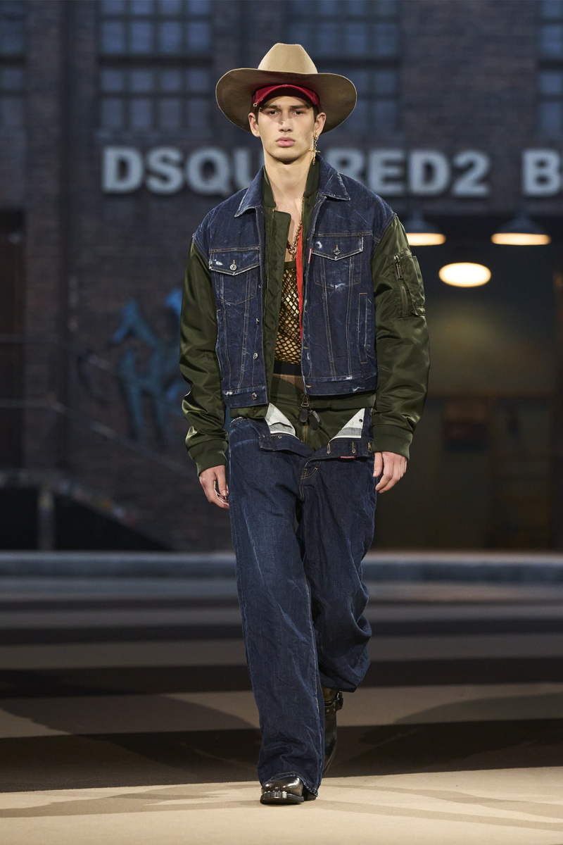Dsquared2 viert 30 jaar met extravagante Coed-collectie herfst/winter 2025-2026. Photo courtesy of Dsquared2
