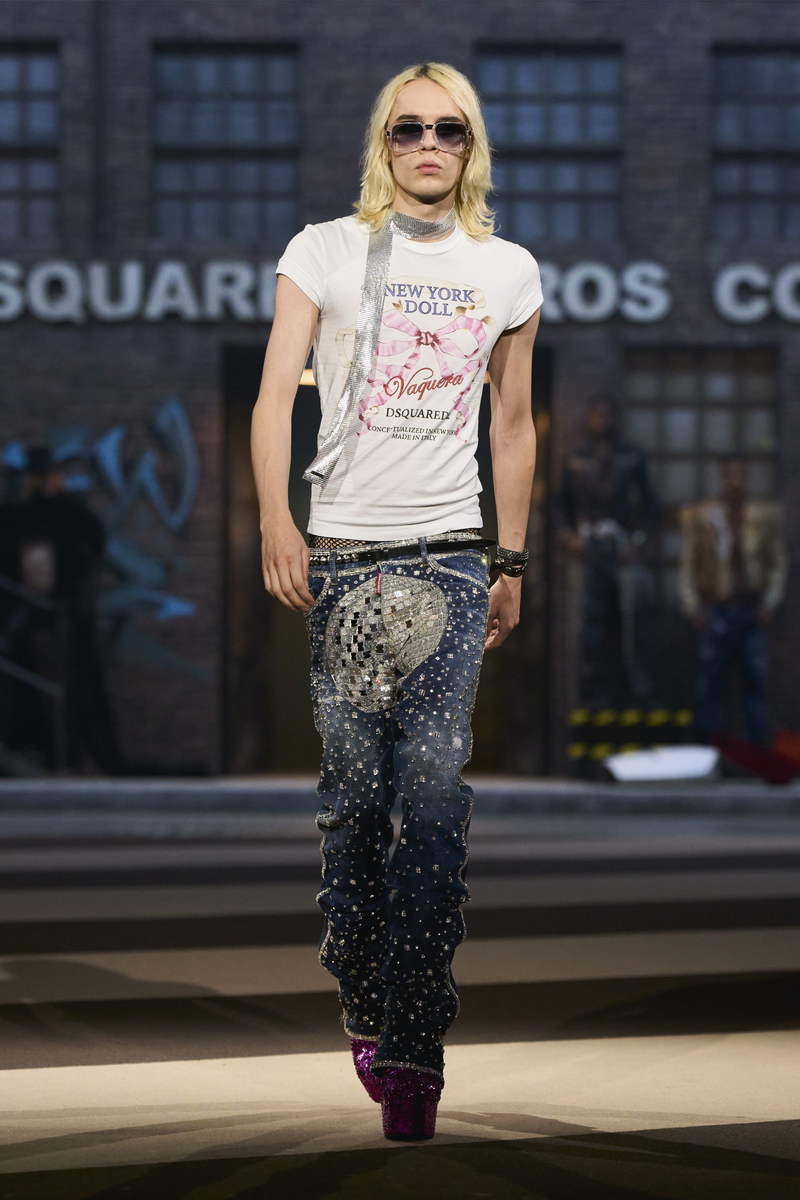 Dsquared2 viert 30 jaar met extravagante Coed-collectie herfst/winter 2025-2026. Photo courtesy of Dsquared2