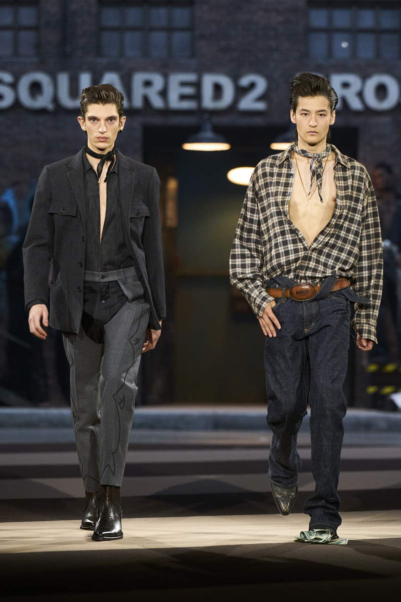 Dsquared2 viert 30 jaar met extravagante Coed-collectie herfst/winter 2025-2026. Photo courtesy of Dsquared2