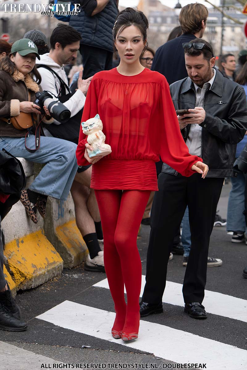 Valentino‑rood: de kleur van liefde, passie én mode. Foto Charlotte Mesman