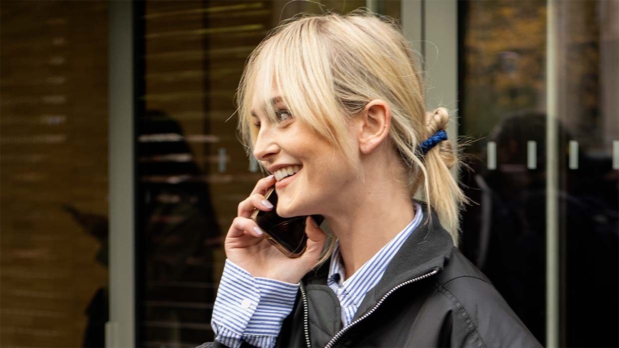 Face-framing voor een instant 2026 kapsel met lang haar. Foto Charlotte Mesman