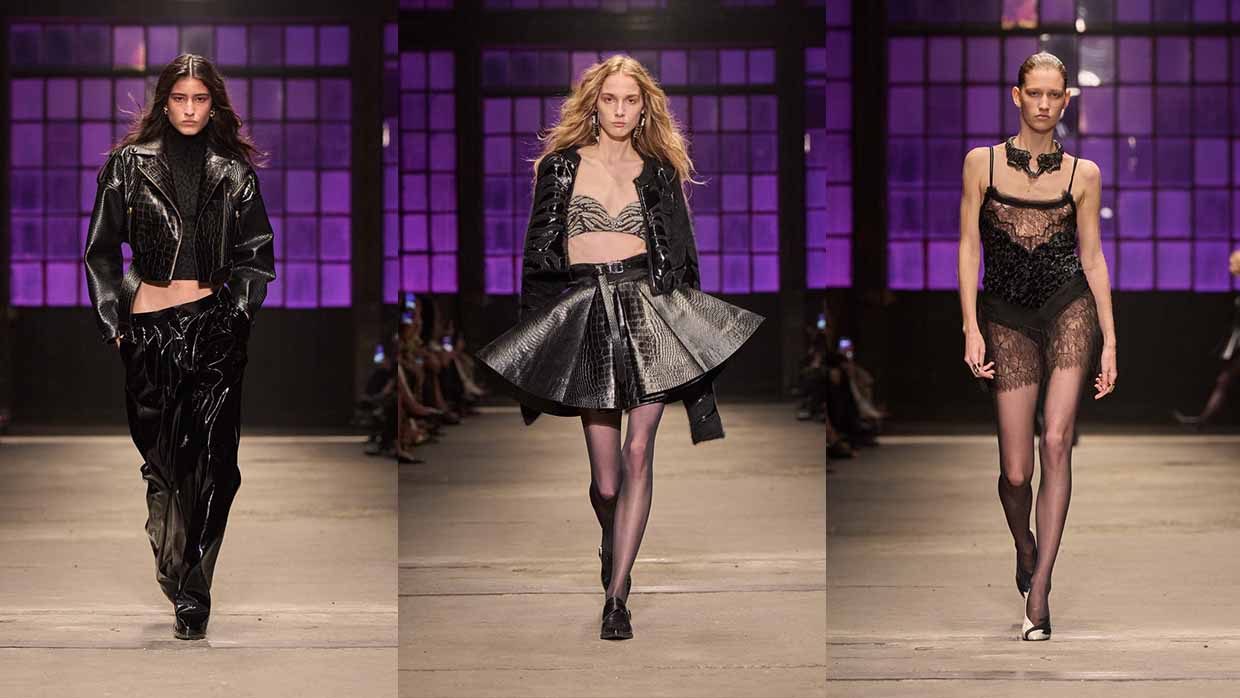 De modecollectie van Roberto Cavalli voor herfst winter 2026 2027. Photo courtesy of Roberto Cavalli