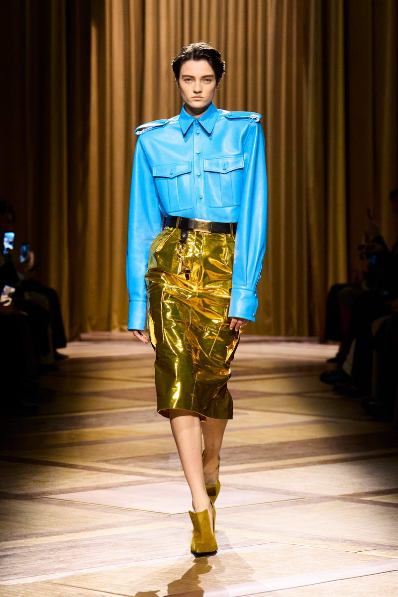 De modecollectie van Mugler voor herfst winter 2026 2027. Photo courtesy of Mugler