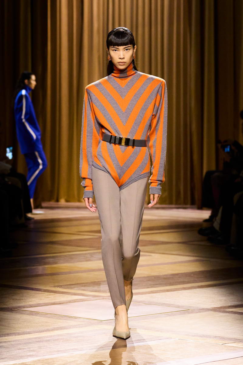 De modecollectie van Mugler voor herfst winter 2026 2027. Photo courtesy of Mugler